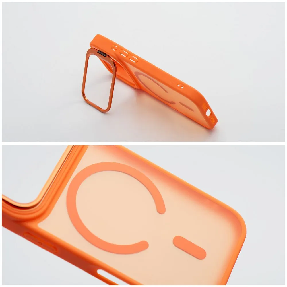 Case for iPhone 18 Pro Max / 17 Pro Max Forcell F-Protect Shadow Stand Premium compatible with MagSafe orange - 6. kép