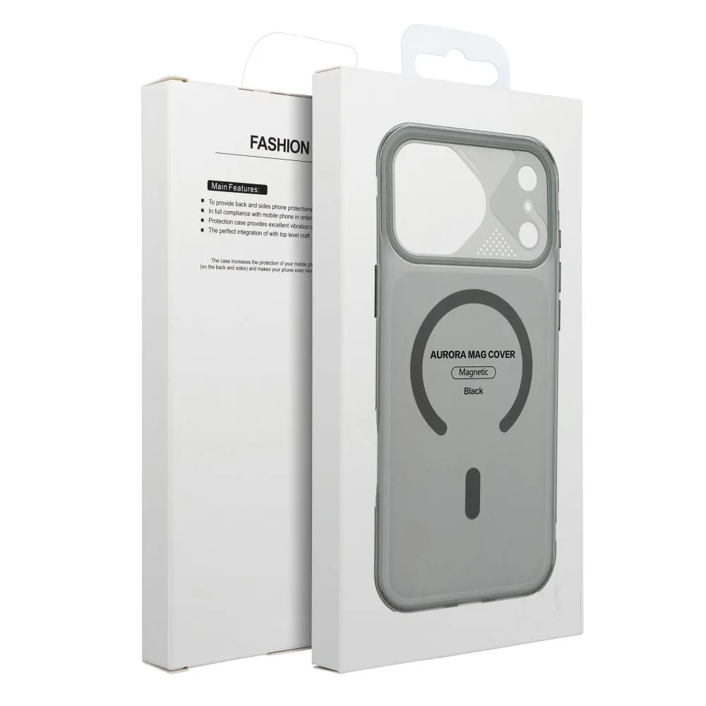 Case for iPhone 13 Aurora compatible with MagSafe black - 7. kép