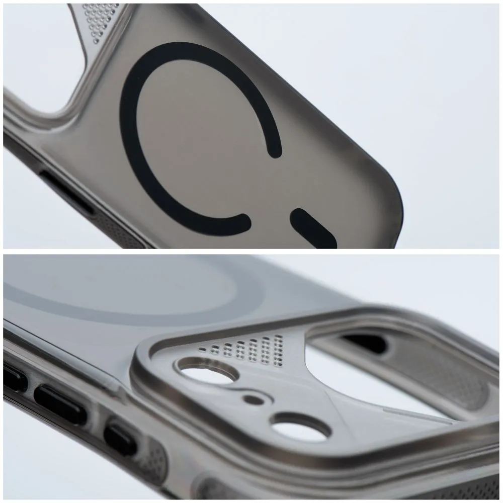 Case for iPhone 14 PRO Aurora compatible with MagSafe black - 6. kép