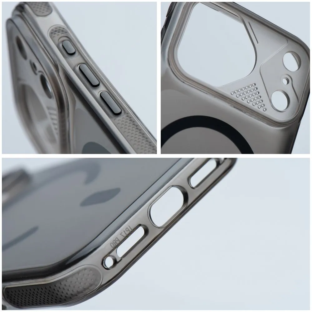 Case for iPhone 17 Aurora compatible with MagSafe black - 5. kép