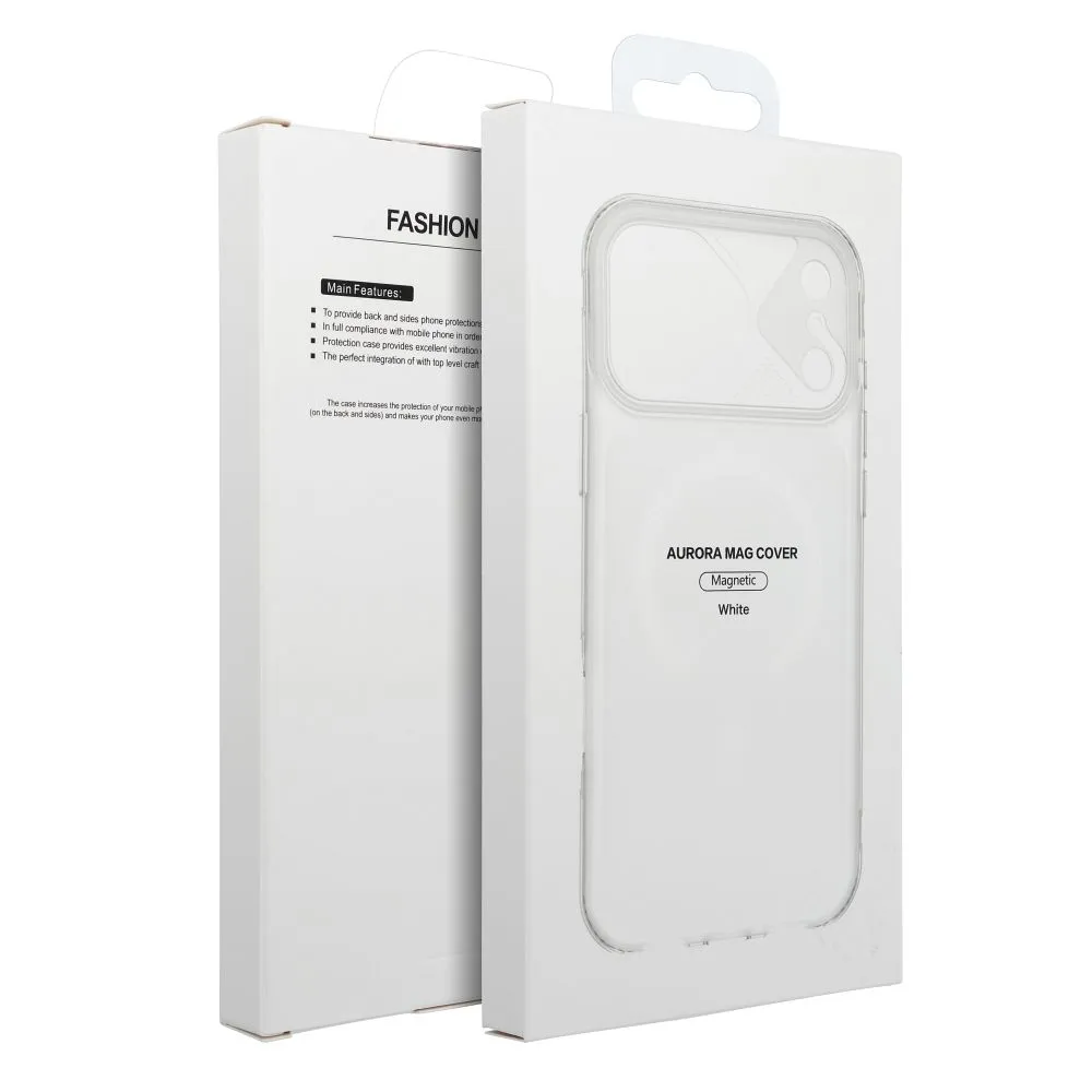 Case for iPhone 13 Aurora compatible with MagSafe white - 7. kép