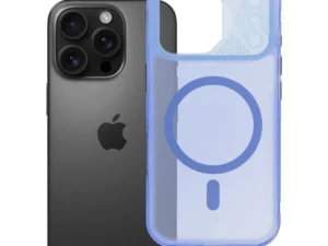 Case for iPhone 16 PRO Aurora compatible with MagSafe blue