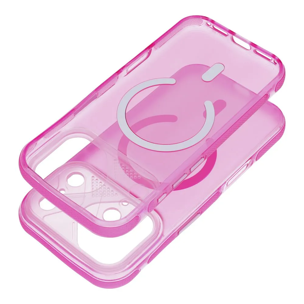 Case for iPhone 15 PRO Aurora compatible with MagSafe pink - 2. kép