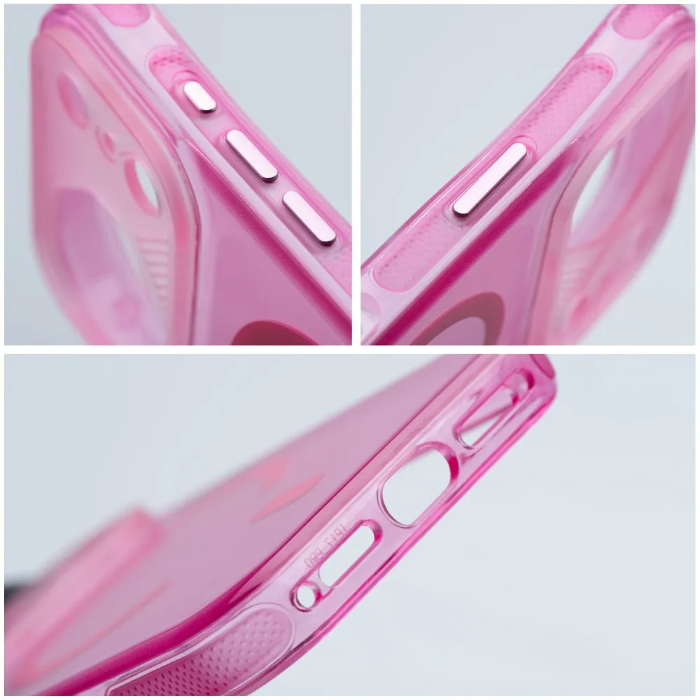 Case for iPhone 16 PRO Aurora compatible with MagSafe pink - 5. kép