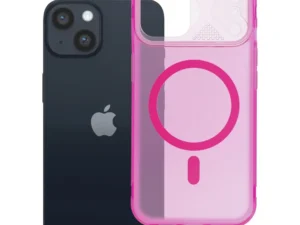 Case for iPhone 14 Aurora compatible with MagSafe pink