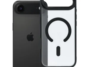 Case for iPhone 17 AIR Matte Mag Cover compatible with MagSafe black