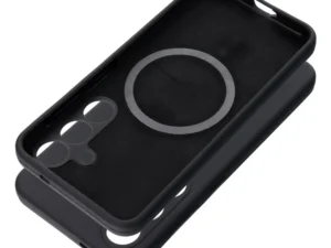 Case SILICONE 2mm for SAMSUNG S25 Plus compatible with MagSafe black