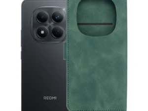 Flip case for Xiaomi Redmi NOTE 15 PRO 5G Tender Book green