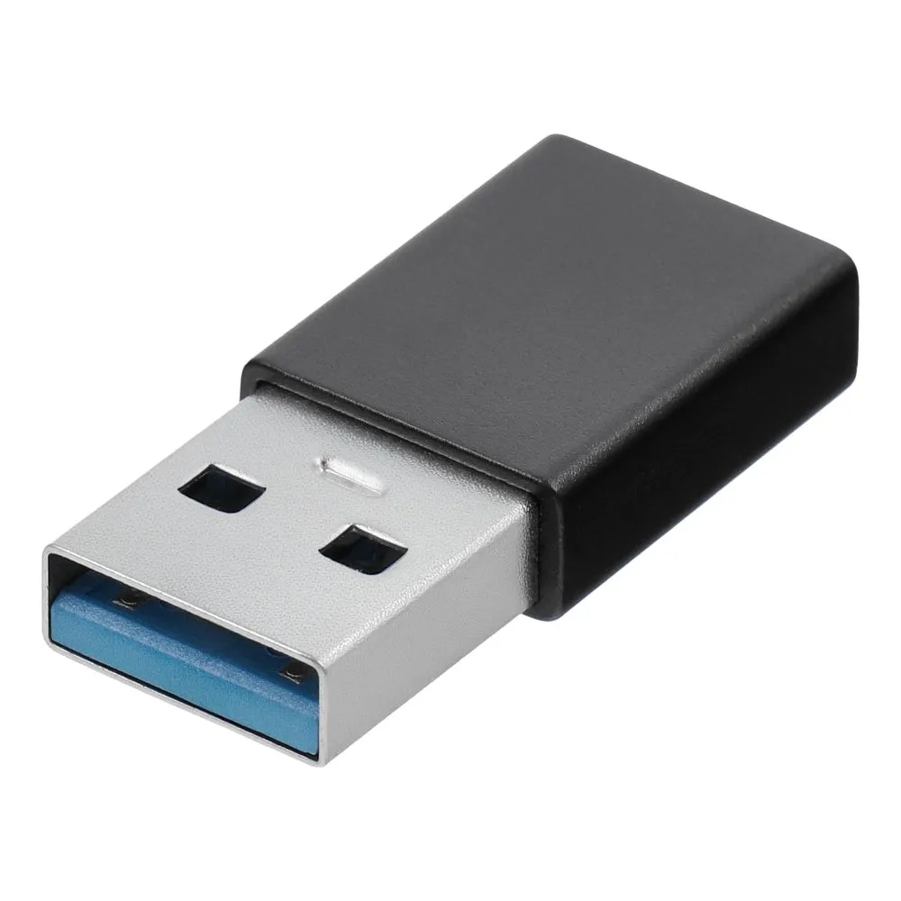 C típusú - USB A 3.0 adapter, Blue Star - fekete - 2. kép