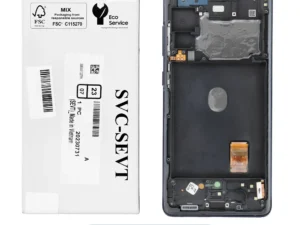 ServicePack LCD Display SAMSUNG S20 FE 4G 5G GH82-24219A Blue