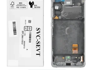ServicePack LCD Display SAMSUNG S20 FE 4G/5G G780F/G781F GH82-31329B White