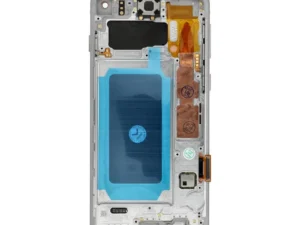 FixCell display LCD SAMSUNG S10 G973 with frame white (refub)