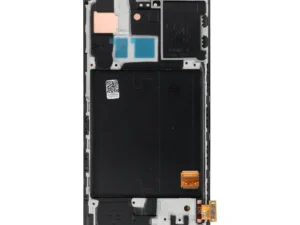 FIXCELL lcd display for SAMSUNG A40 AMOLED with frame black (change glass)