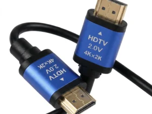 Cable HDMI 2.0 Blue Star 4K 120Hz - High Speed, HDR, ARC, Ethernet, AWM, 18Gbps 1,5 m black