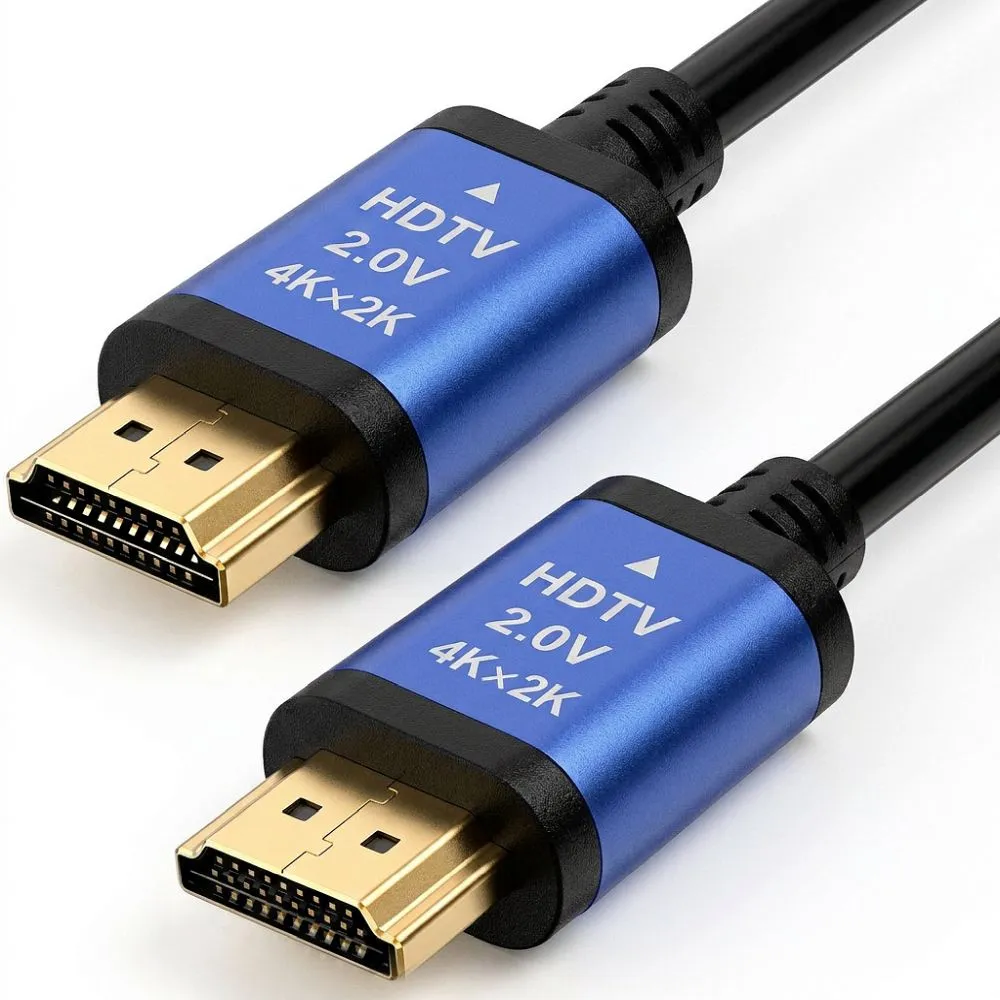 Cable HDMI 2.0 Blue Star 4K 120Hz - High Speed, HDR, ARC, Ethernet, AWM, 18Gbps 1,5 m black - Image 2