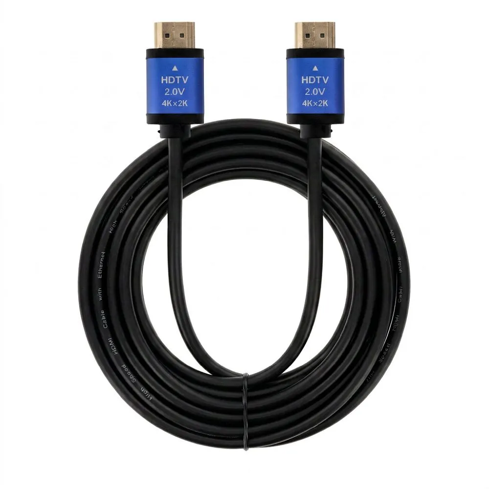 Cable HDMI 2.0 Blue Star 4K 120Hz - High Speed, HDR, ARC, Ethernet, AWM, 18Gbps 1,5 m black - Image 3