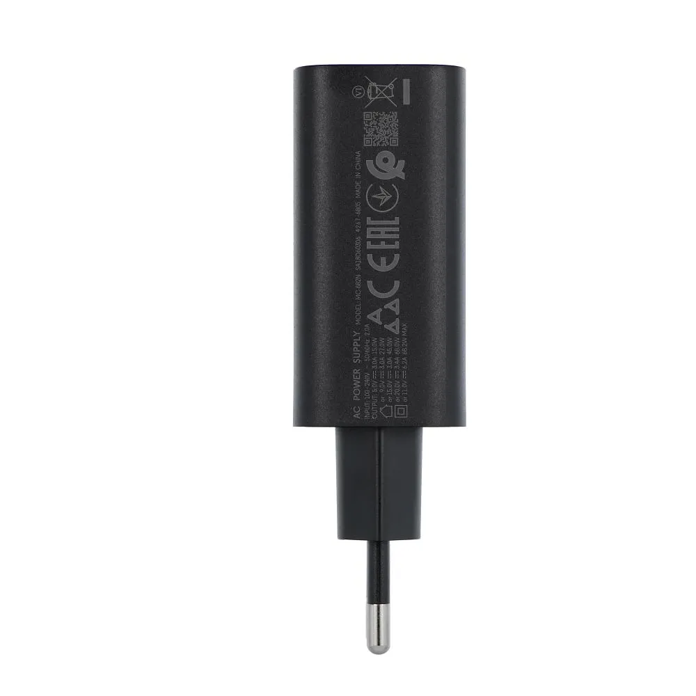 MOTOROLA original charger Type C 68W MC682N black bulk - 5. kép