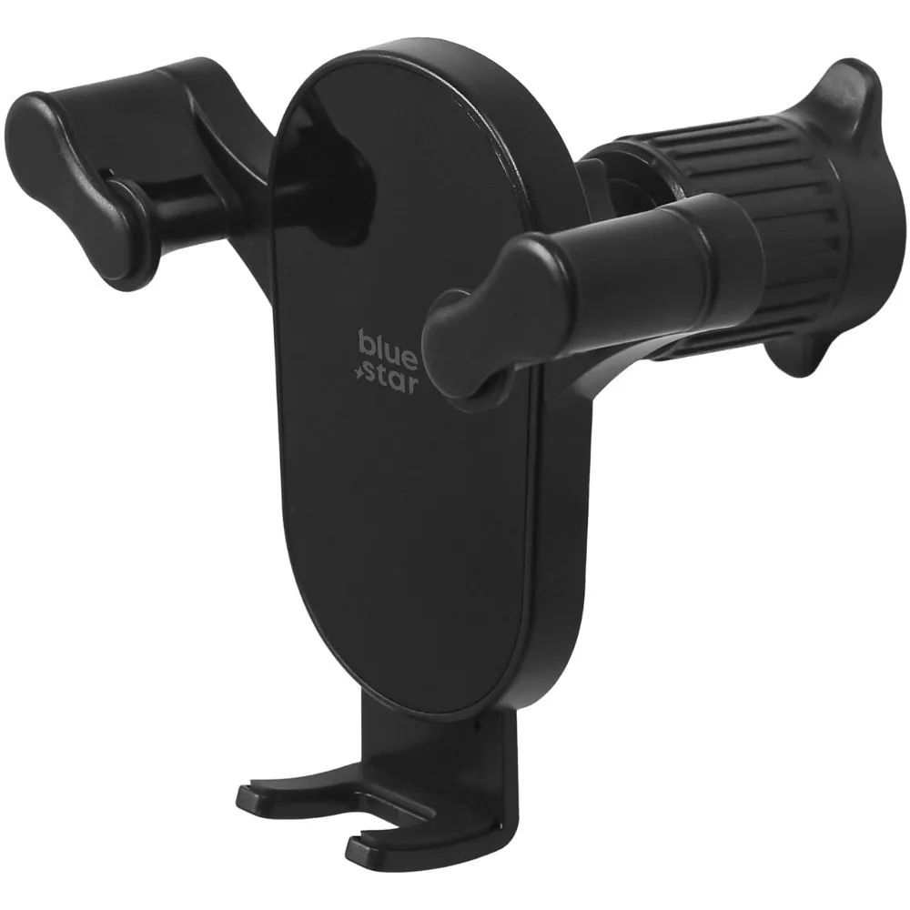 Gravity car holder BLUE STAR Black Mirror windshield mount black - Image 2