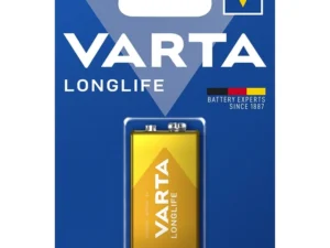 VARTA alkaline battery 9V (Type 6LR61) Longlife 1 pcs