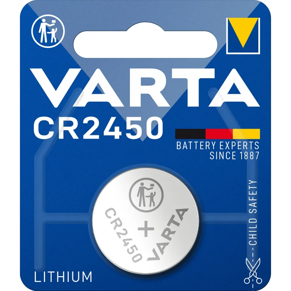 VARTA lithium battery CR2450 3V 1 pcs - Image 2
