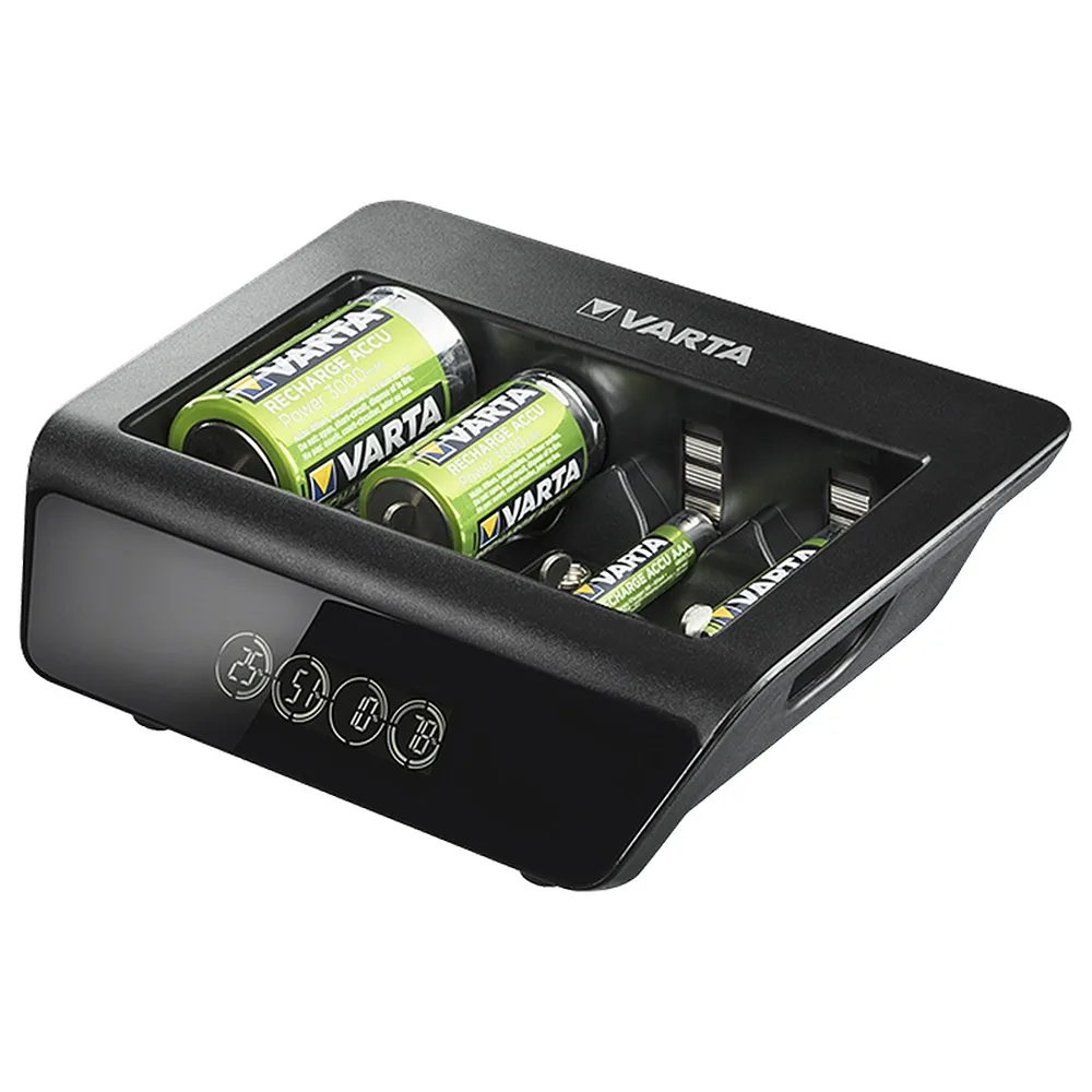 VARTA LCD UNIVERSAL CHARGER + 57688 9V, R14, R20 (without batteries) - Image 2