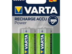 VARTA rechargeable battery R14 (Type C) 3000mAh Accu Power 2 pcs