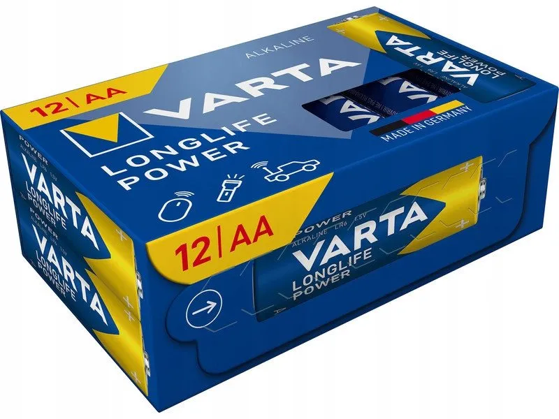 VARTA alkaline battery R6 (AA) Loglife 12 pcs