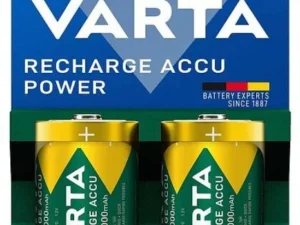 VARTA rechargeable battery R20 (Type D) 3000mAh Accu Power 2 pcs