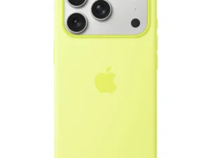 iPhone 17 Pro Silicone Case with MagSafe – Neon Yellow