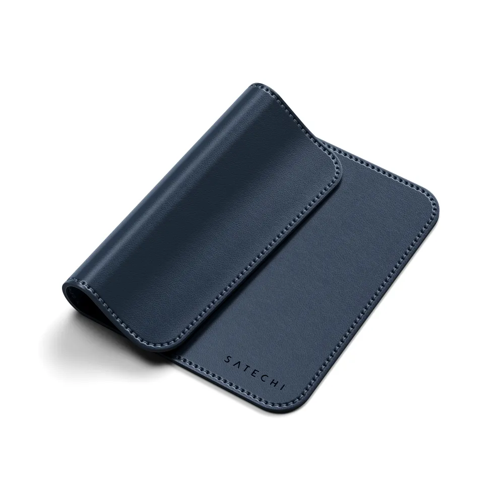 SATECHI vegan leather mouse pad ST-LMPB blue - Image 4