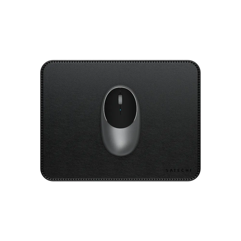 SATECHI vegan leather mouse pad ST-LMPK black - Image 3