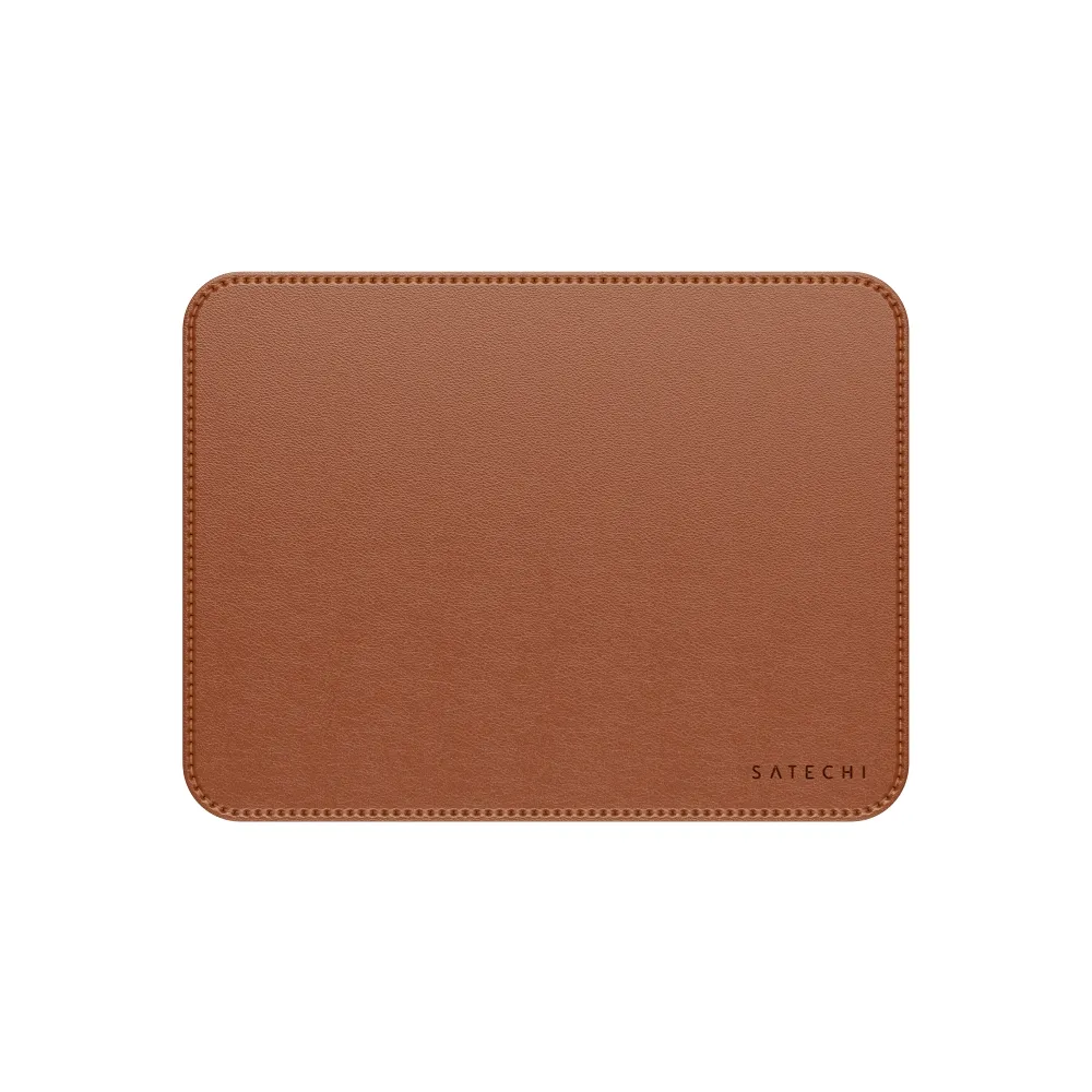 SATECHI vegan leather mouse pad ST-LMPN brown - Image 5