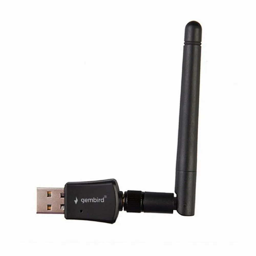GEMBIRD network card USB A with detachable antenna WiFi WNP-UA300P-02 black