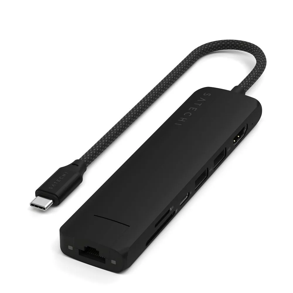 Adapter HUB 7in1 USB C Satechi ST-P7SK black - 5. kép