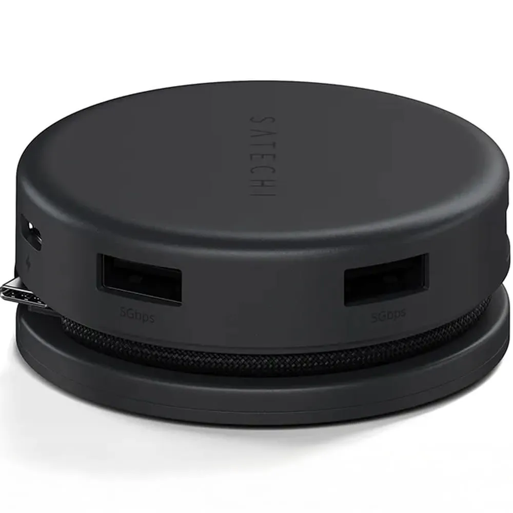 Adapter HUB 7in1 USB C Satechi Multiport ST-POTG7C midnight black - Image 6