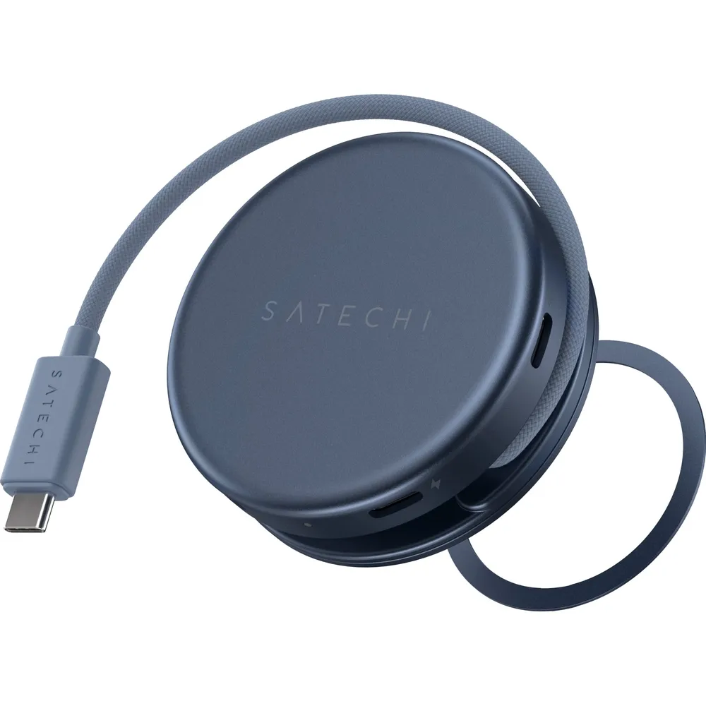 Adapter HUB 5in1 USB C Satechi OntheGo STPOTG5B indigo - Image 3