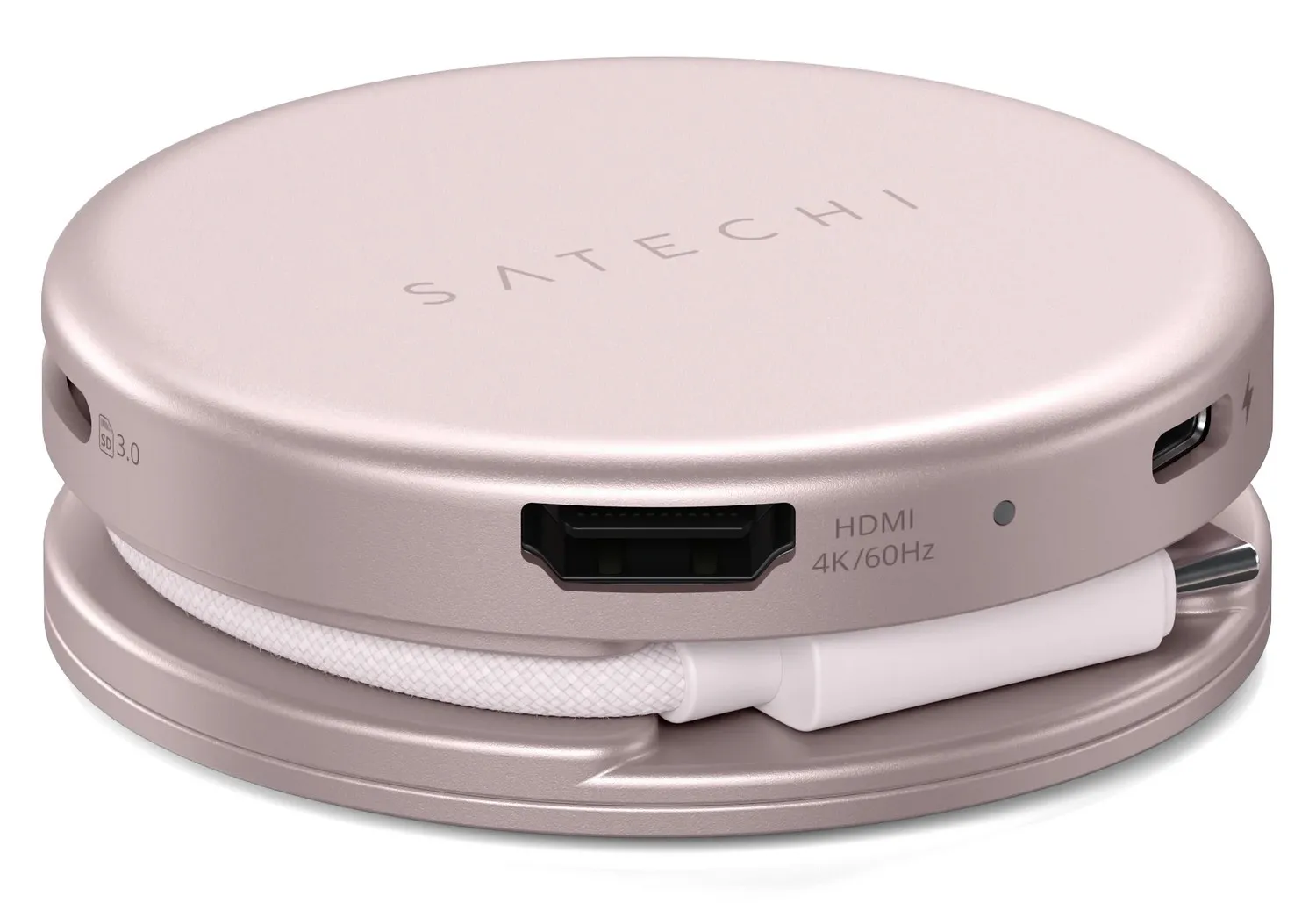Adapter HUB 5in1 USB C Satechi OntheGo STPOTG5P blush - Image 5