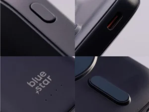 Powerbank compatible with MagSafe Blue Star Slim DG-P8 15W 5000 mAh navy blue