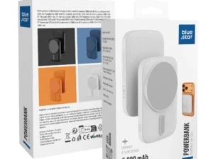 Powerbank compatible with MagSafe Blue Star Slim DG-P8 15W 5000 mAh biały
