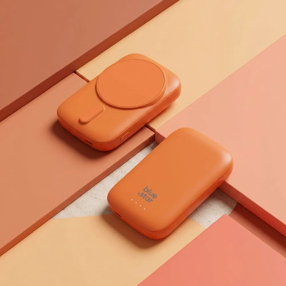 Powerbank compatible with MagSafe Blue Star Slim DG-P8 15W 5000 mAh orange - Image 6