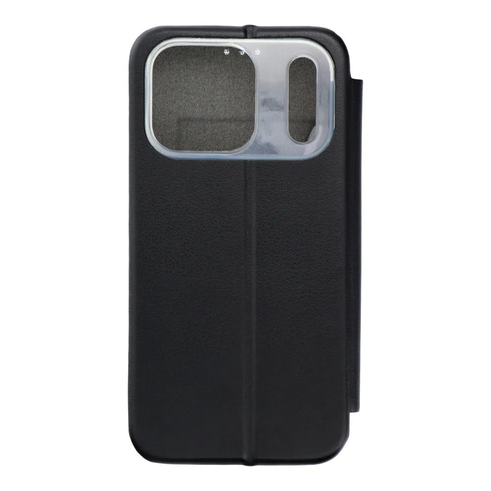Flip case for iPhone 17 PRO / 18 PRO Elegance Book black - 6. kép