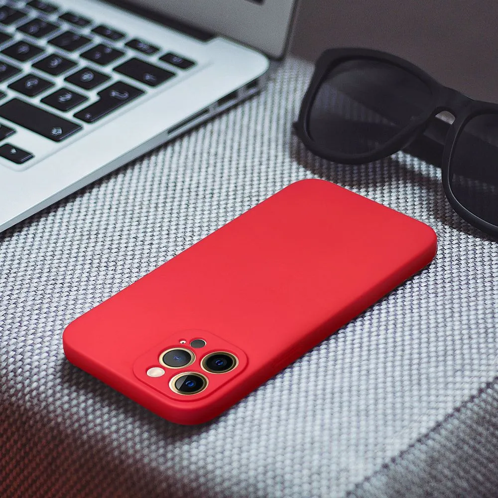 Case for iPhone 17 Pro / 18 Pro (low camera edge) Soft red - 3. kép