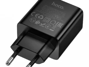 Phone charger Hoco USB C QC PD 45W N77 black