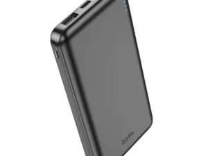 Hoco 10 000 mAh 2,1 A J100 fekete powerbank