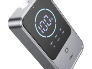 Powerbank 10000 mAh 2,4A 18W with a car jump-start function Hoco QS7 metal gray