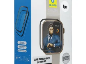 5D Tempered Glass for Apple Watch 10/11 46MM Mr. Monkey Glass (Anti-Static Strong HD) black