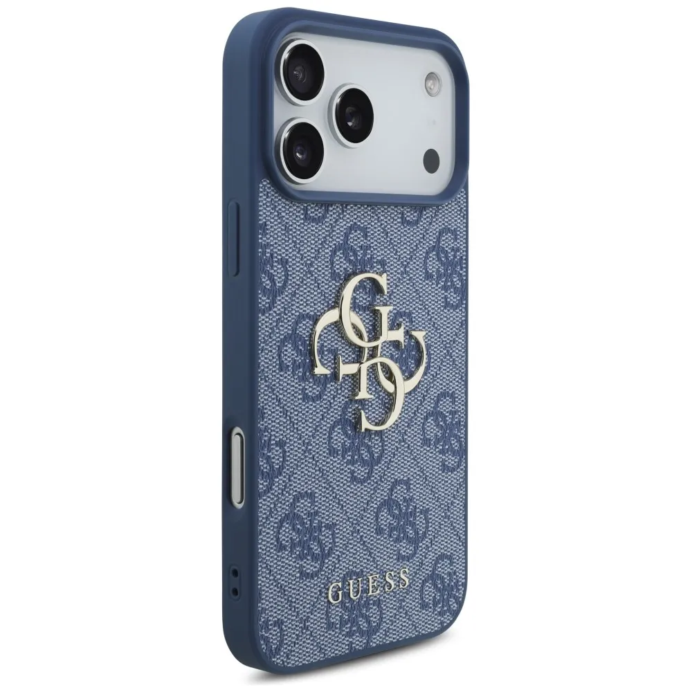 GUESS case for IPHONE 18 Pro Max/17 Pro Max (4G Big Logo) blue - 4. kép