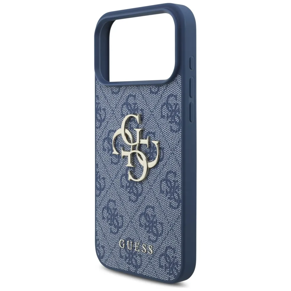 GUESS case for IPHONE 18 Pro Max/17 Pro Max (4G Big Logo) blue - 6. kép