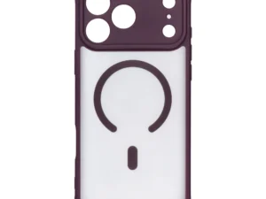 Case for iPhone 18 Pro Max / 17 Pro Max Full Matte Mag Cover compatible with MagSafe burgundy