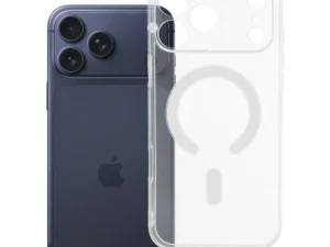 iPhone 18 Pro Max / 17 Pro Max tok – 2 mm-es átlátszó tok, MagSafe-kompatibilis (kameravédelem)